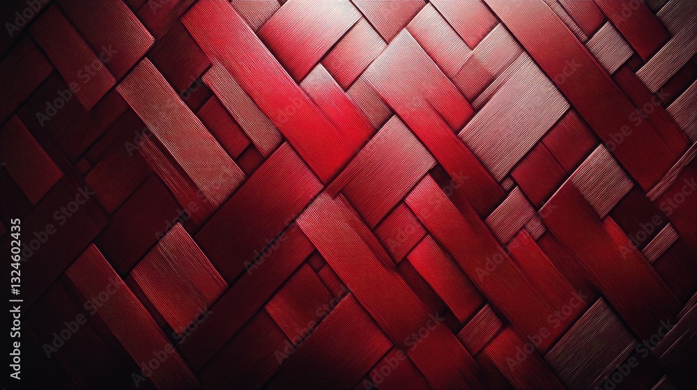 Aufkleber intricate red woven pattern background texture design abstract art graphic image