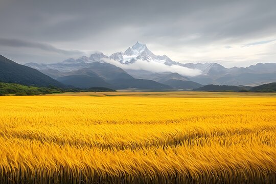 Golden Field for Mountain Majesty.