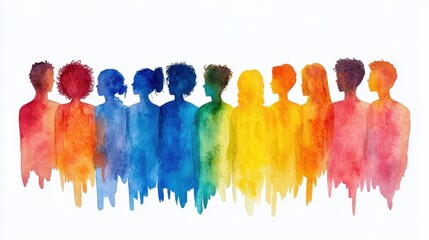 Unconscious bias training materials promoting workplace diversity and inclusion representing awareness and change