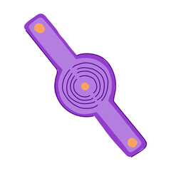 oven silicone baking mat cartoon vector illustration