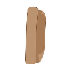 cakes parchment paper cartoon vector illustration