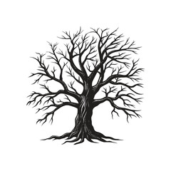 Black trees without leaves. © TRTASFIQ