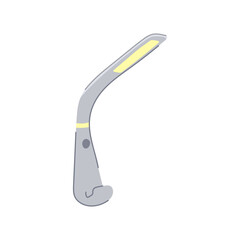 modern charging lamp wireless cartoon vector illustration