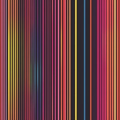 Vibrant Vertical Stripes Abstract Art.