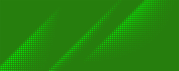 Dots halftone green color pattern gradient texture with technology digital background. Dots pop art comics with nature graphic design.eps 10