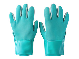 Obraz premium Durable gardening gloves for protection and comfort on a transparent background, cut out