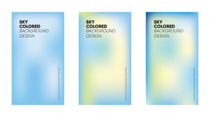 3 Sky Colored Blur Gradient Backgrounds – A beautiful set of soft, blurred gradient backgrounds with sky-inspired tones. 