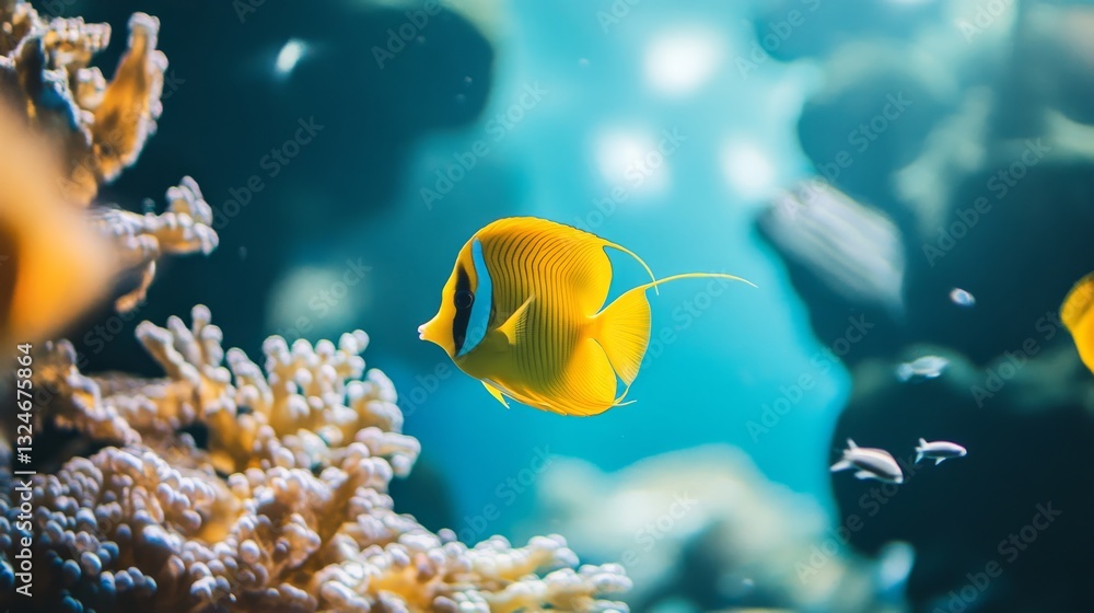 Poster there are different kinds of sea animals with their names. let's learn about them!