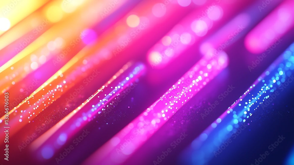 Poster vibrant colorful lines abstract background texture