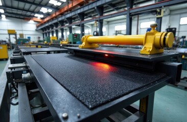 production of blcak self-adhesive roll roofing membrane for covering the roofs of buildings during construction