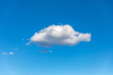 Dramatic sky in an iconic and idyllic formation