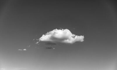 Dramatic sky in an iconic and idyllic formation