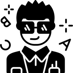 Teacher Icon Vector Element