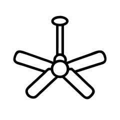 Obraz premium vector illustration of a fan