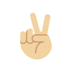 Victory Hand: Light Skin Tone