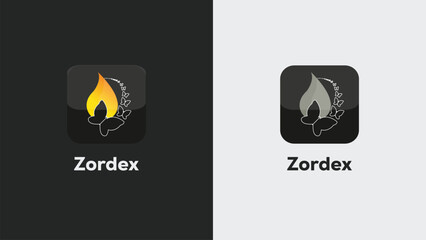 Colorful Gradient Logo Design Modern Vibrant Vector Logo for Branding and Marketing