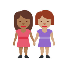 Women Holding Hands
