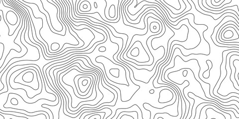 Topographic Map Lines Background. Abstract Contour Pattern. Abstract Geography Background. Contour Line Map Texture
