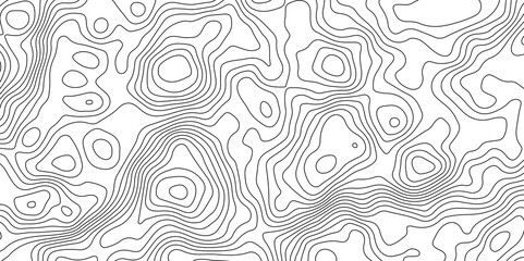 Topographic Map Lines Background. Abstract Contour Pattern. Abstract Geography Background. Contour Line Map Texture
