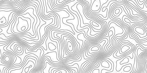 Topographic Map Lines Background. Abstract Contour Pattern. Abstract Geography Background. Contour Line Map Texture