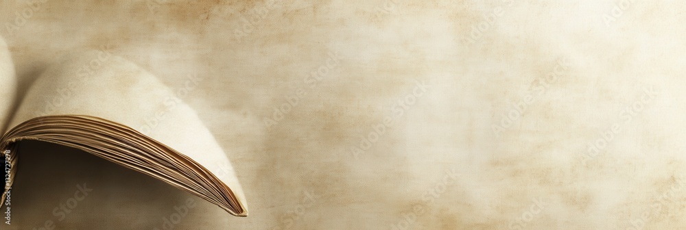 Aufkleber elegant background with book page texture creating a scholarly and inviting atmosphere for text or d