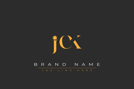 JCK abstract letter logo design. This logo is designed by three abstract letters.