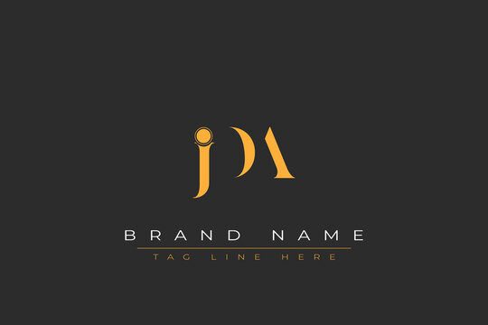 JDA abstract letter logo design. This logo is designed by three abstract letters.