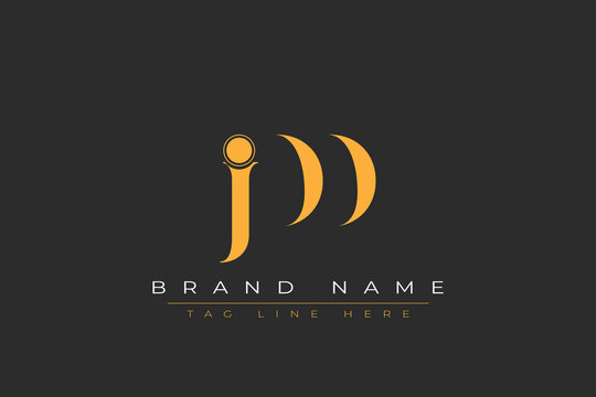 JDD abstract letter logo design. This logo is designed by three abstract letters.