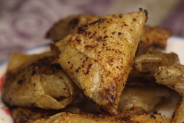 Briouat Close Up, Moroccan Pastry