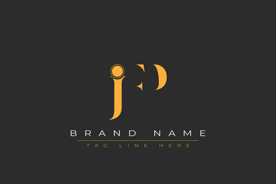 JFP abstract letter logo design. This logo is designed by three abstract letters.