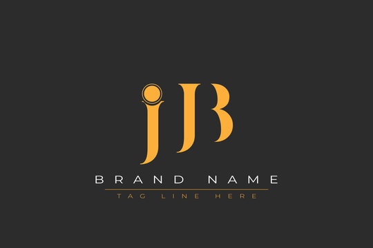 JJB abstract letter logo design. This logo is designed by three abstract letters.