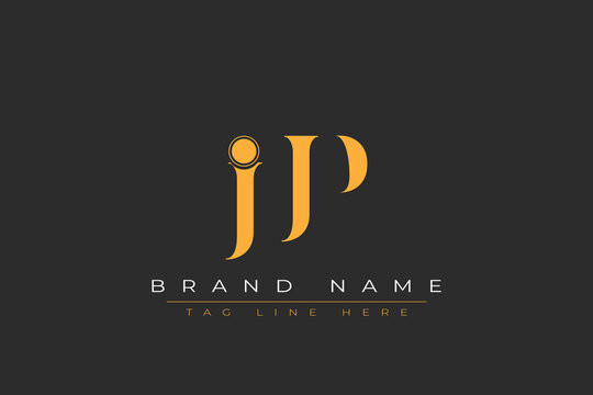 JJP abstract letter logo design. This logo is designed by three abstract letters.