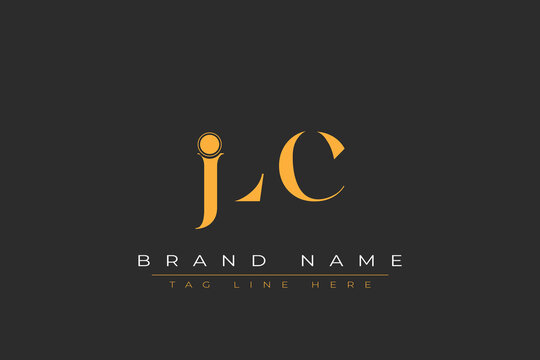 JLC abstract letter logo design. This logo is designed by three abstract letters.