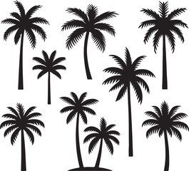 palm tree silhouette
