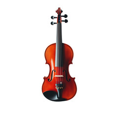 Violin Isolated Background