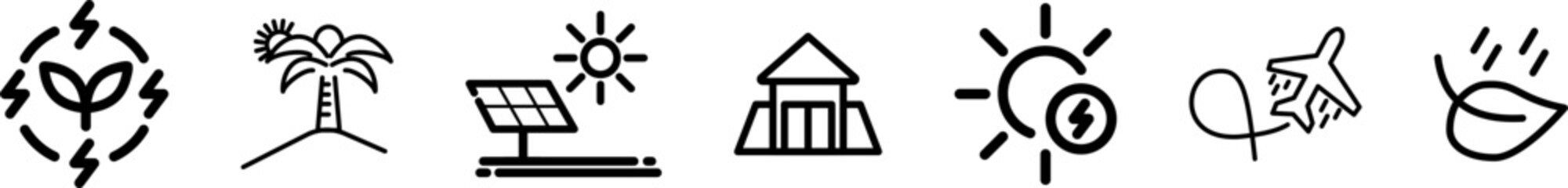 Eco Energy icon set.eps