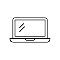 Laptop Icon | Modern Technology and Digital Workspace Concept