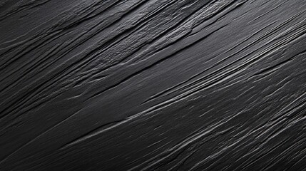 Obraz premium Clean Black Chalkboard Texture with Empty Space for Text and Graphics