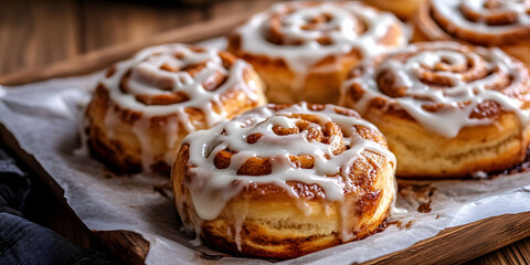 Sweet Cinnamon Rolls with Creamy Glaze: A Delicious Treat