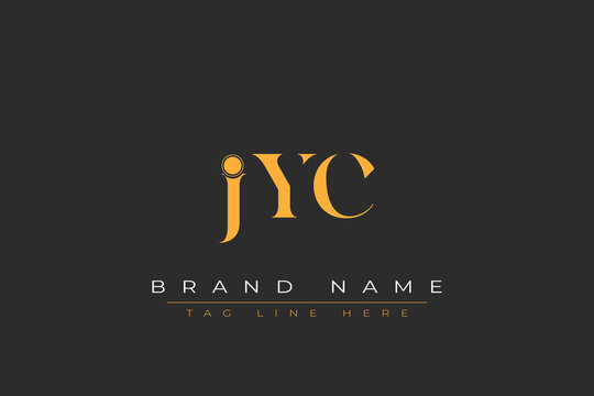 JYC abstract letter logo design. This logo is designed by three abstract letters.