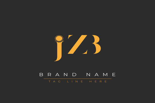JZB abstract letter logo design. This logo is designed by three abstract letters.