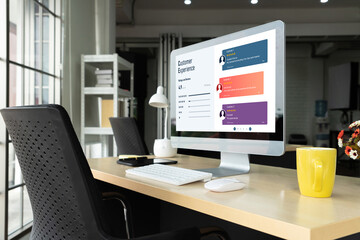 Customer experience and review analysis by modish computer software for corporate business