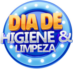 dia de higiene e limpeza