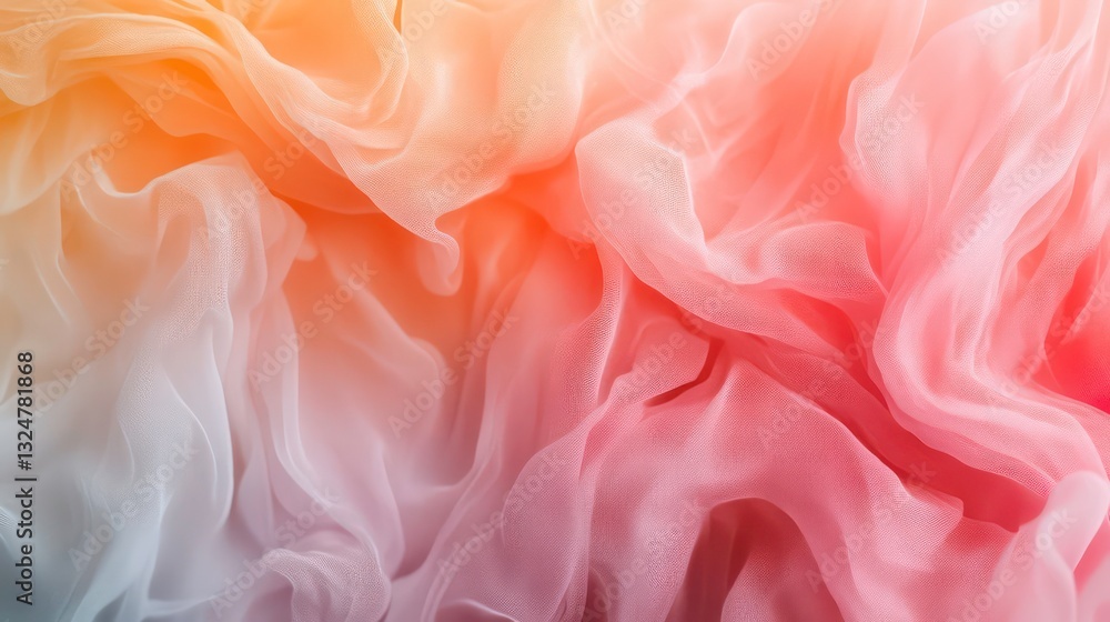 Poster abstract pastel gradient background with flowing colors and a soft, dreamy texture. ideal for design