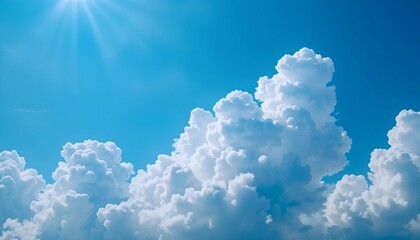 white cloud on blue sky