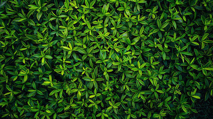 Fototapeta premium Flat lay of high-quality synthetic turf, ultra-realistic artificial grass texture, sports field material