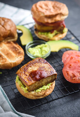 Vegetarian Tofu Burger 