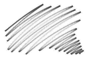  Doodle geometric shapes, hand draw black marker, isolated on white