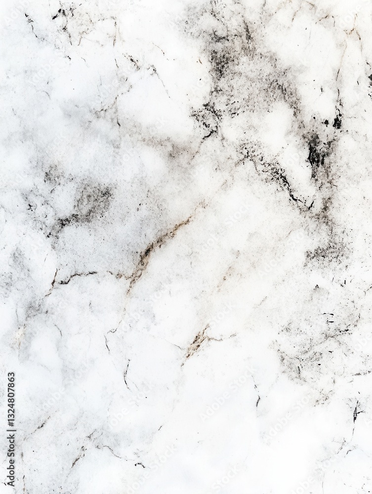 Aufkleber elegant white and gray marble texture with culinary stains creating a rustic backdrop for food prese