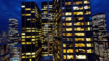 City lights symphony, navigating the urban night